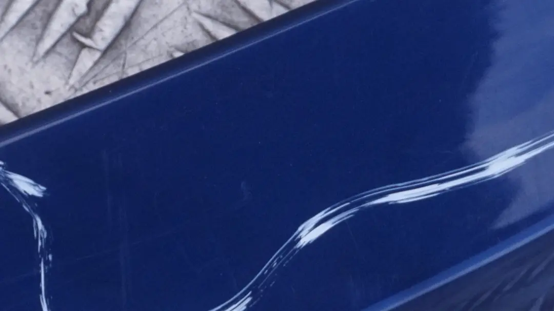 BMW 5 Series E60 M5 2 Boot Trunk Lid Tailgate Rear Spoiler Trim Interlagos Blue