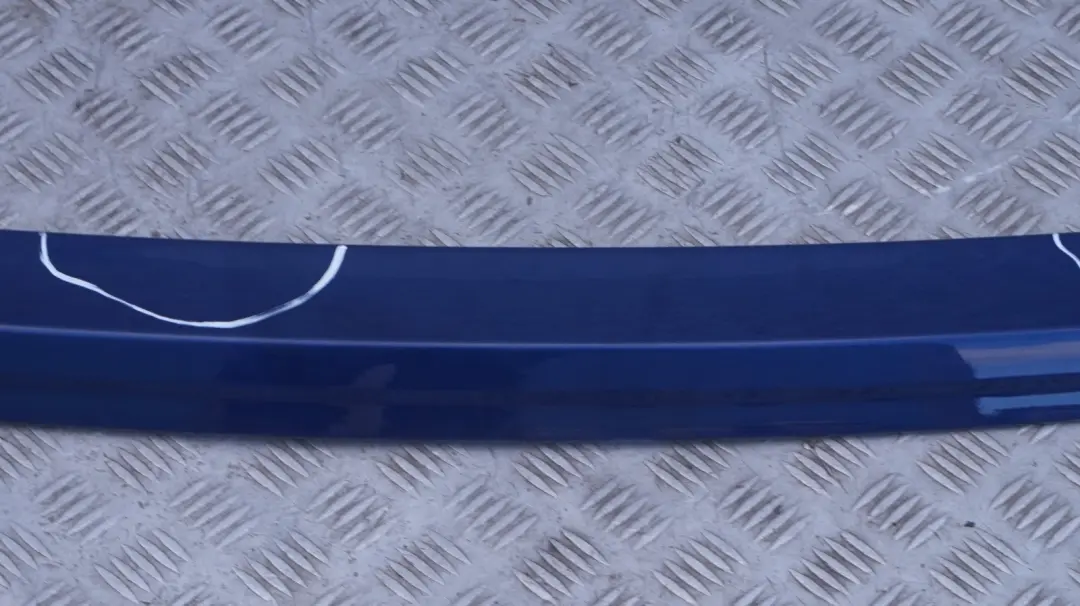 BMW 5 Series E60 M5 2 Boot Trunk Lid Tailgate Rear Spoiler Trim Interlagos Blue