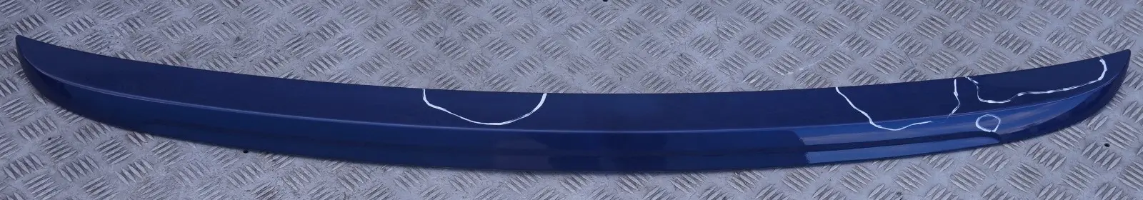 BMW 5 Series E60 M5 2 Boot Trunk Lid Tailgate Rear Spoiler Trim Interlagos Blue