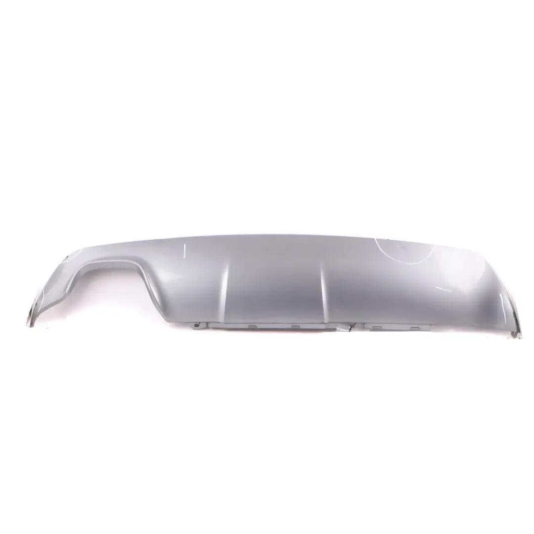 BMW 5 E60 E61 M Sport Rear Bumper Diffuser Cover Trim Silver Grey - A08 0395228