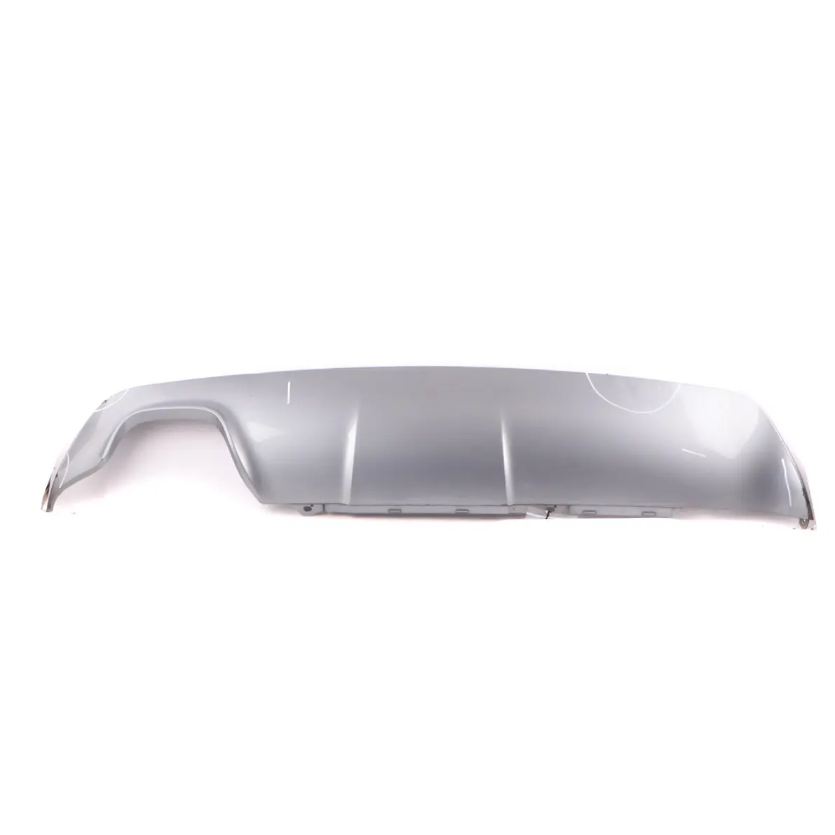 BMW 5 E60 E61 M Sport Rear Bumper Diffuser Cover Trim Silver Grey - A08 0395228