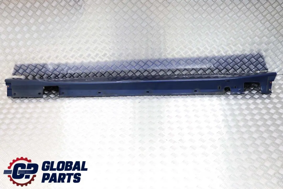 BMW 5 Series E61 Door Sill Side Cover Skirt Left N/S Mysticblau Mystic Blue