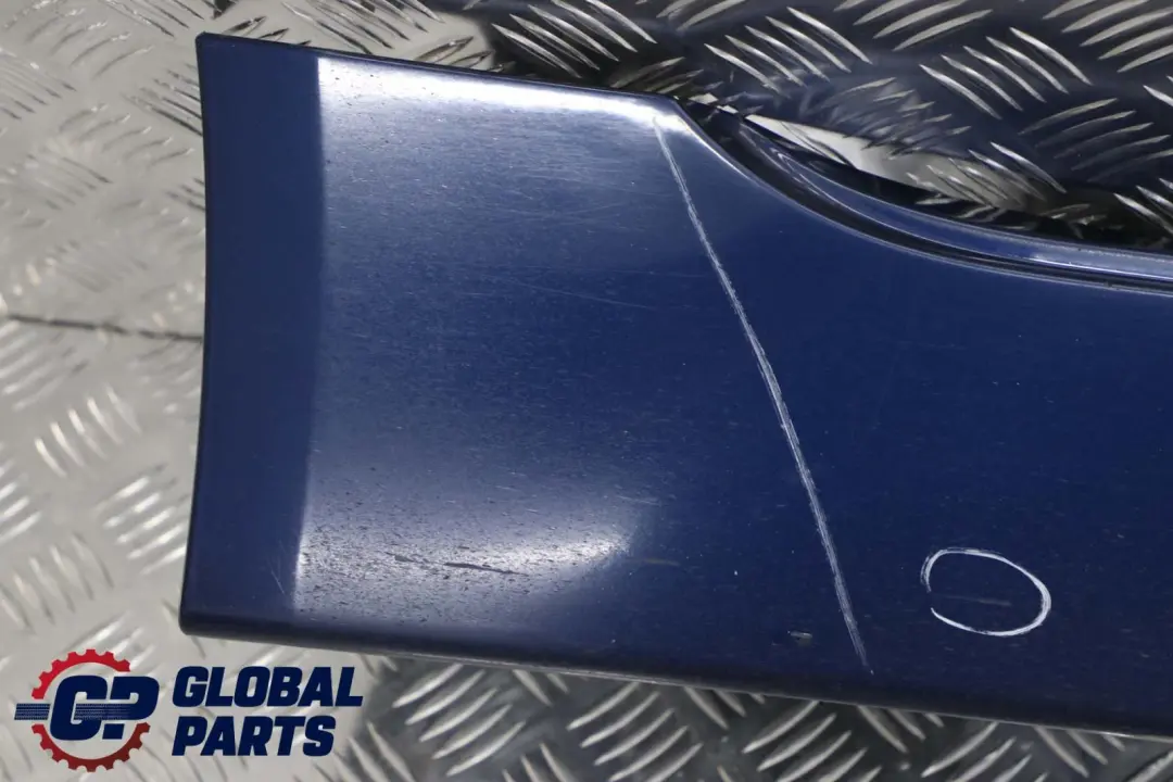 BMW 5 Series E61 Door Sill Side Cover Skirt Right O/S Mysticblau Mystic Blue - A07