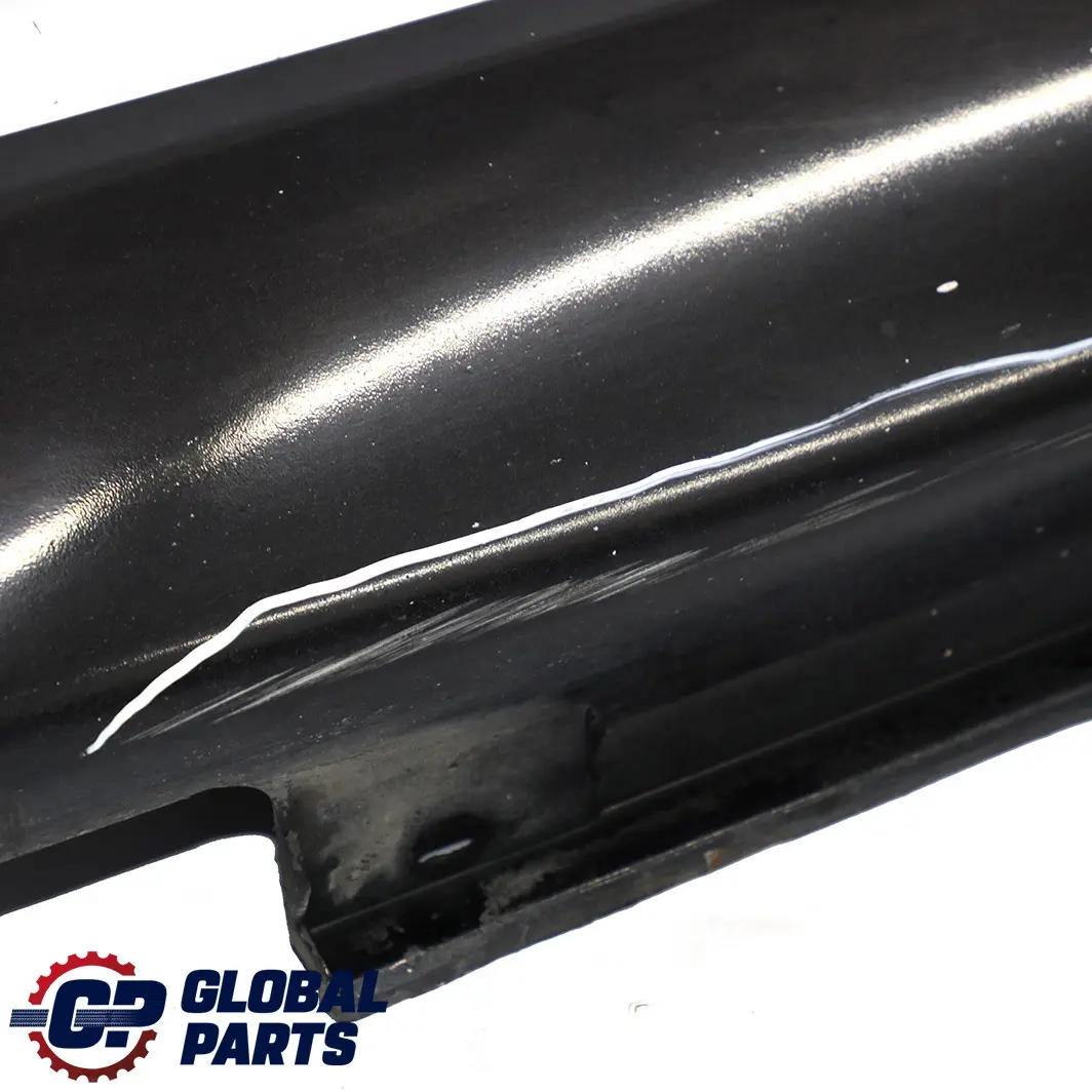 BMW 7 Series E66 Long Door Sill Cover Skirt Left N/S Black Sapphire - 475