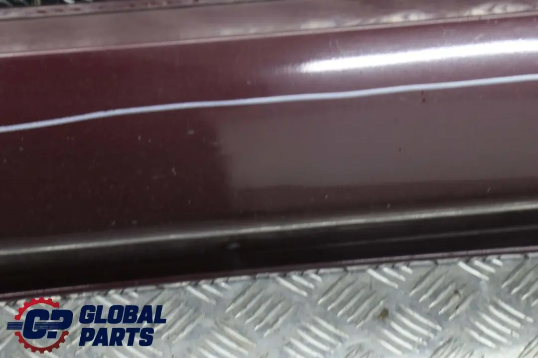 BMW 7 E65 Bas de Porte Couverture Seuil a Gauche Barbera Rouge - A39