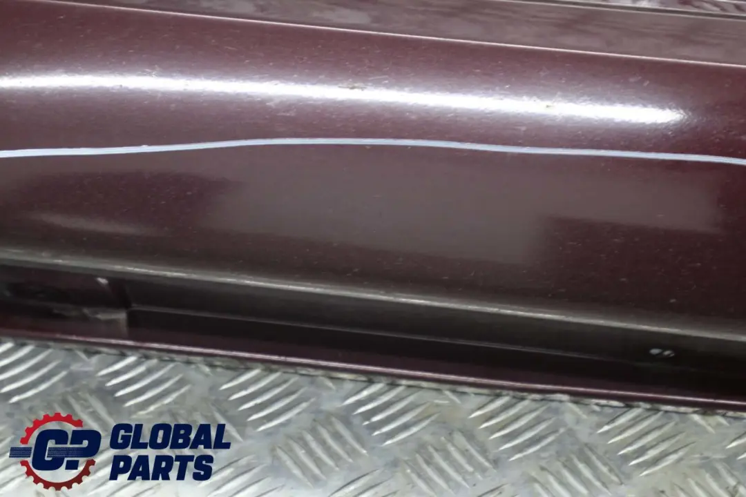 BMW 7 E65 Bas de Porte Couverture Seuil a Gauche Barbera Rouge - A39