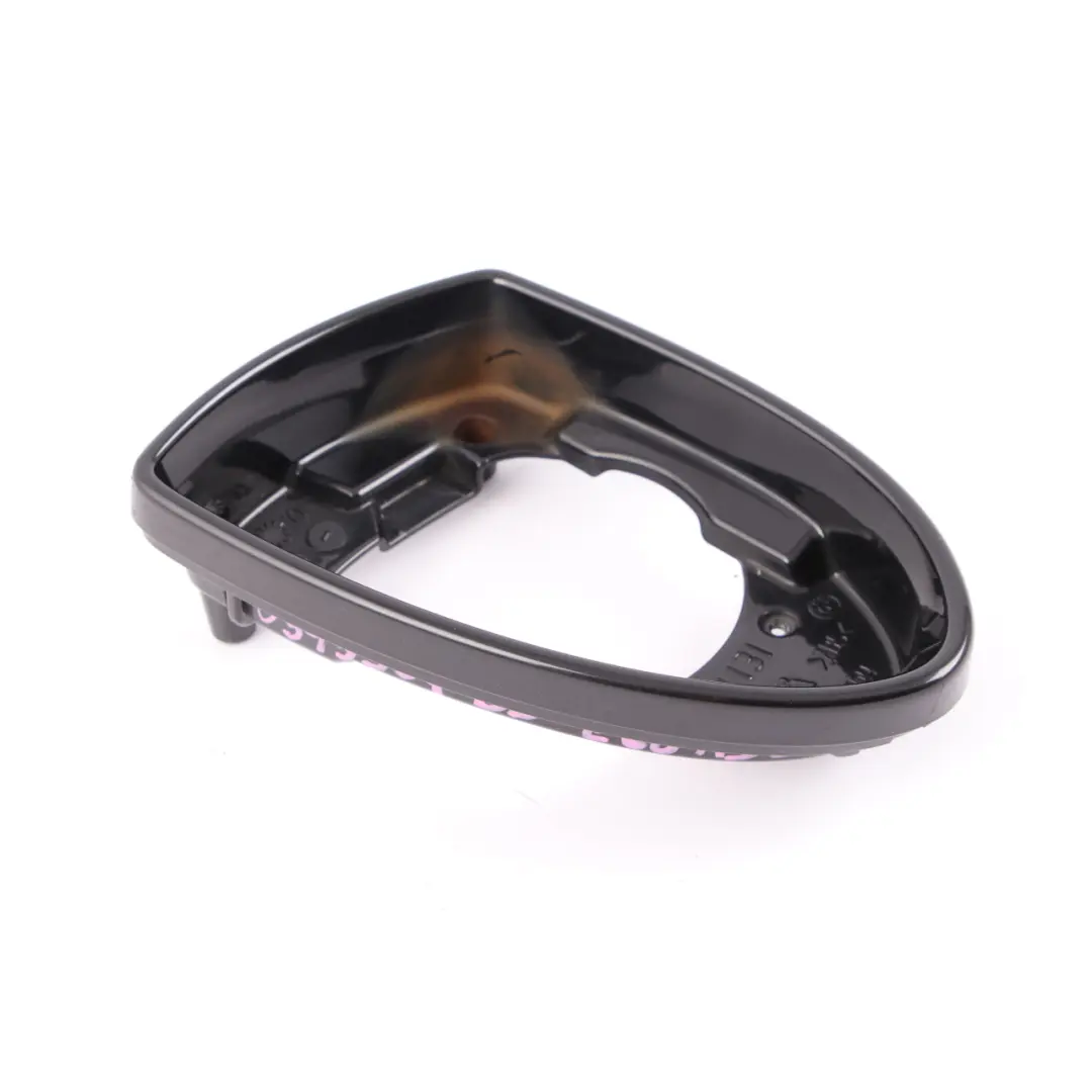 BMW E60 E63 M5 M6 Left N/S Supporting Ring Mirror Black Sapphire Metallic 475