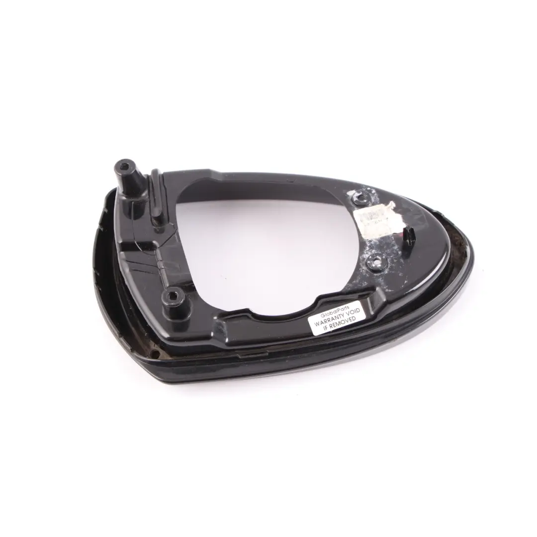 BMW E60 E63 M5 M6 Left N/S Supporting Ring Mirror Black Sapphire Metallic 475