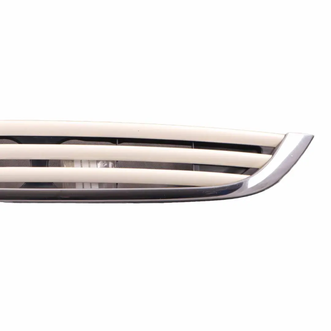 Mini Cooper S R53 Front Bumper Bottom Trim Grille Cover Pepper White - 850