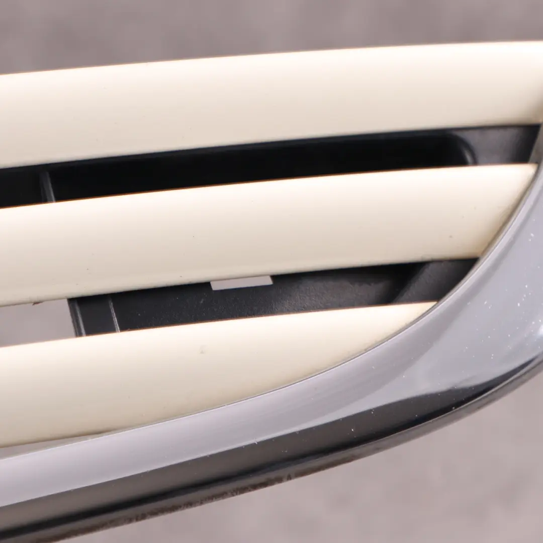 Mini Cooper S R53 Front Bumper Bottom Trim Grille Cover Pepper White - 850