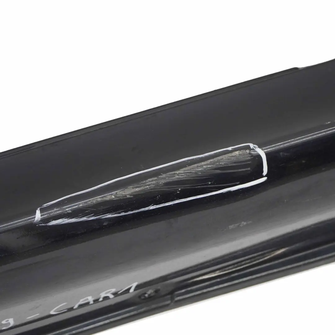 BMW E60 E61 M5 M Sport Door Sill Cover Skirt Left N/S Carbon Black - 416