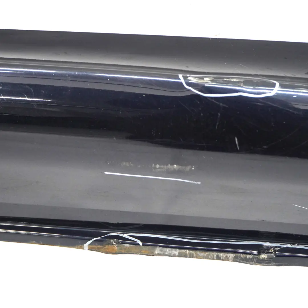 Side Skirt BMW E60 E61 M5 M Sport Door Sill Cover Left N/S Carbon Black - 416