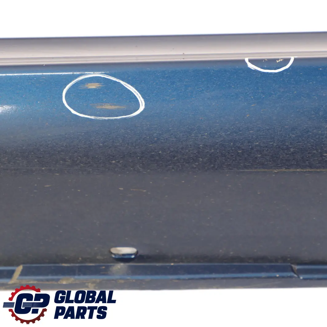 BMW E60 E61 M Sport Door Sill Cover Skirt Left N/S Le Mans Blau Metallic - 381