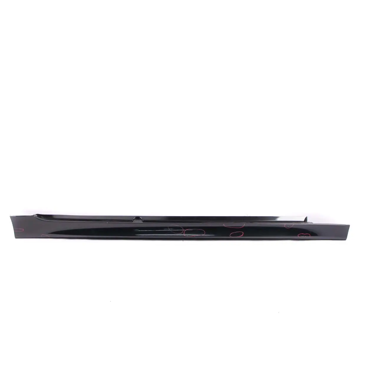 BMW E60 E61 Side Skirt M Sport Door Sill Cover Right O/S Black Sapphire - 475