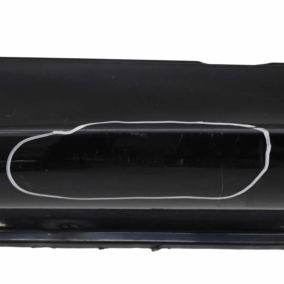 BMW 5 E60 E61 M5 M Sport Door Sill Cover Skirt Right O/S Carbon Black - 416