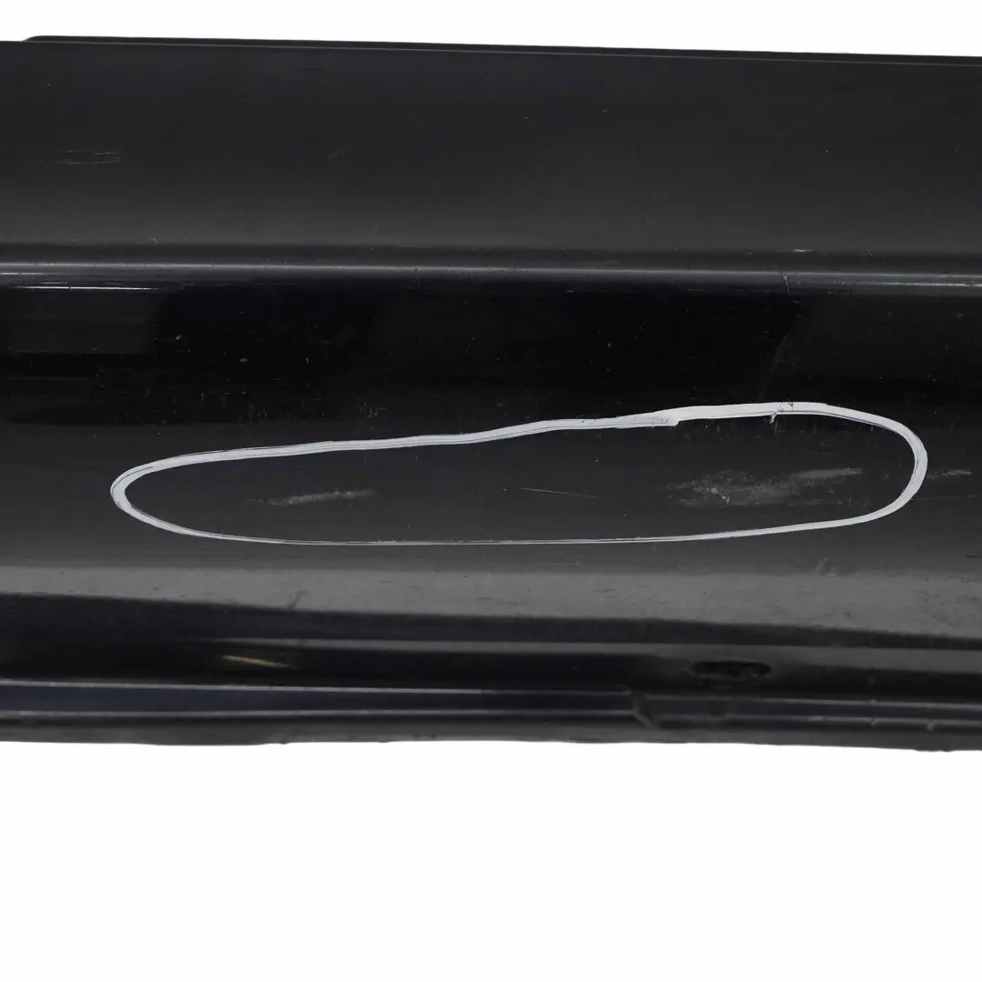 BMW E60 E61 M5 M Sport Door Sill Cover Skirt Right Carbon Black - 416