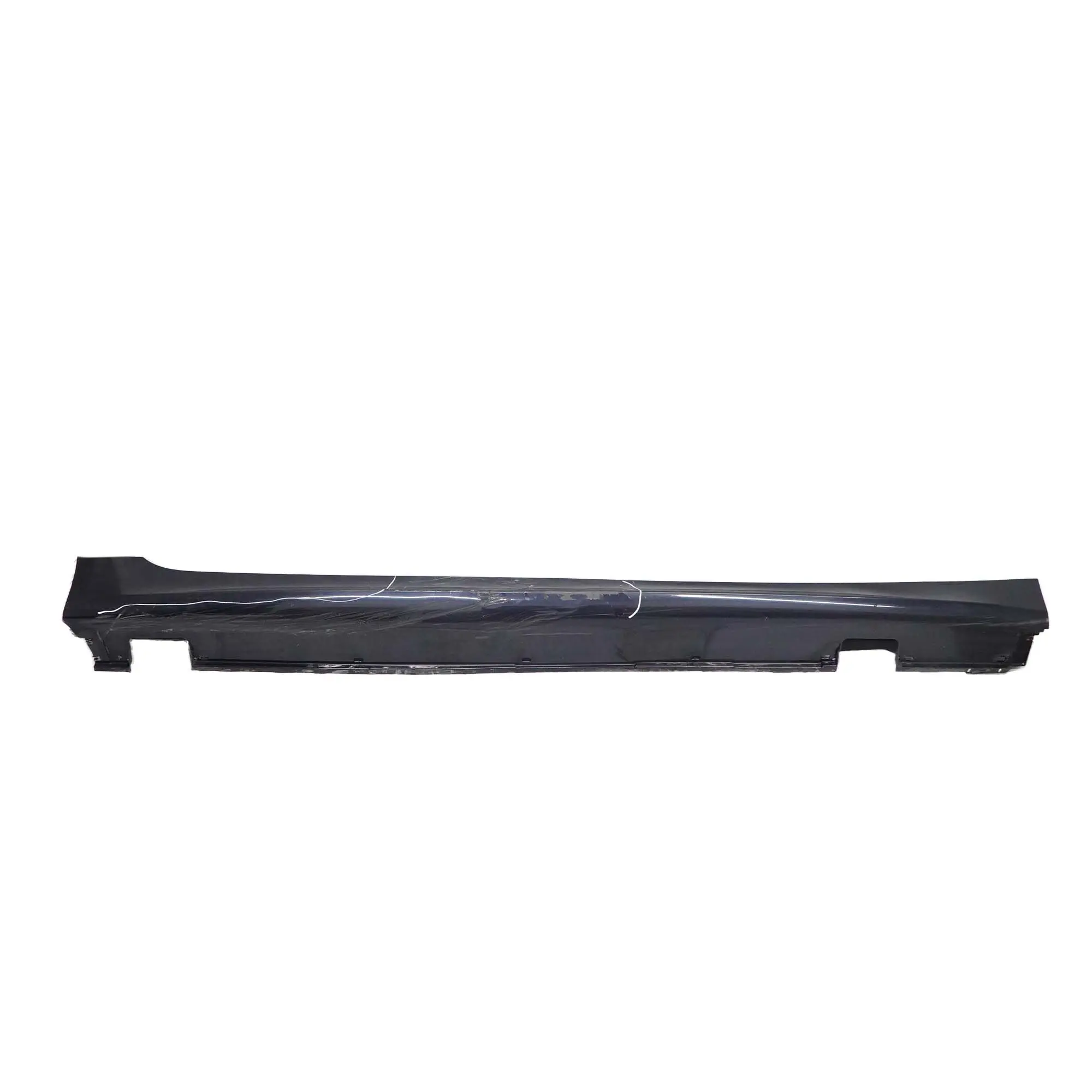 BMW E60 E61 Side Skirt M5 M Sport Door Sill Cover Right O/S Carbon Black - 416