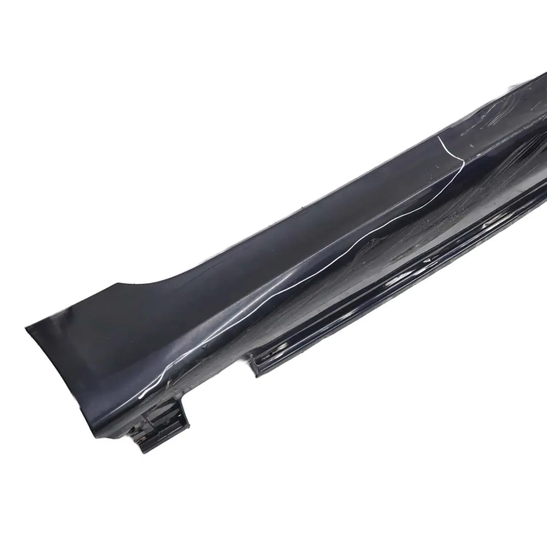 BMW E60 E61 Side Skirt M5 M Sport Door Sill Cover Right O/S Carbon Black - 416