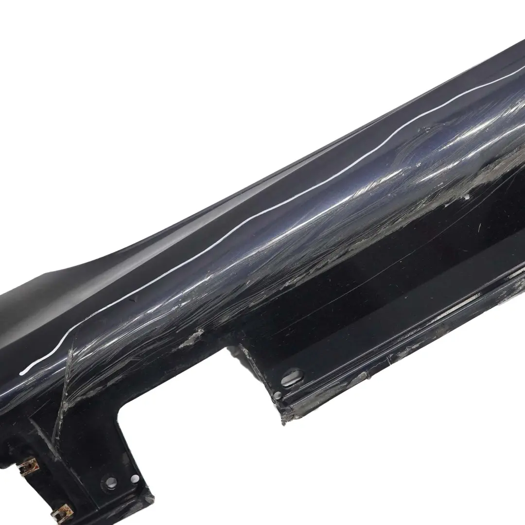 BMW E60 E61 Side Skirt M5 M Sport Door Sill Cover Right O/S Carbon Black - 416