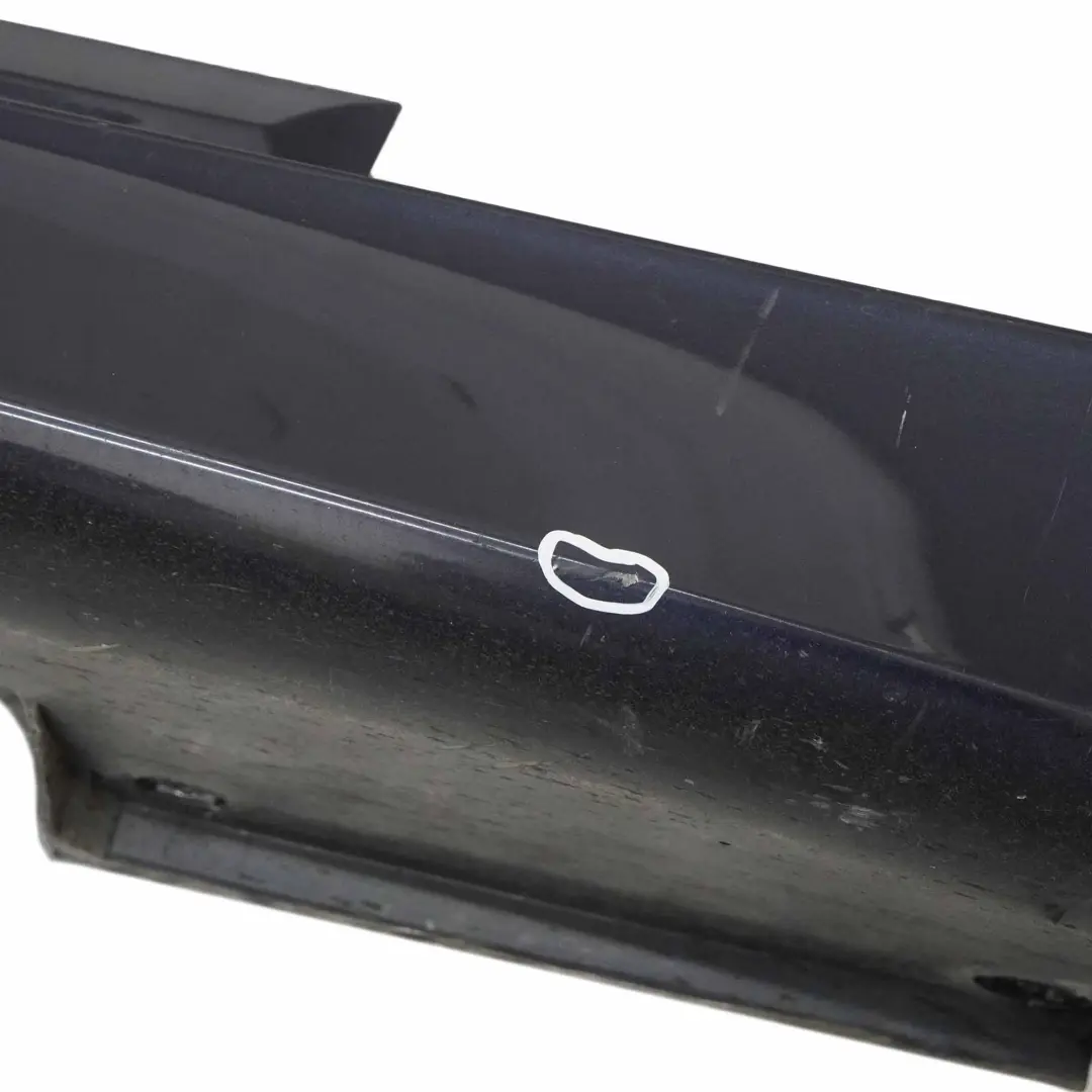 BMW E60 E61 Side Skirt M5 M Sport Door Sill Cover Right O/S Monacoblau - A35