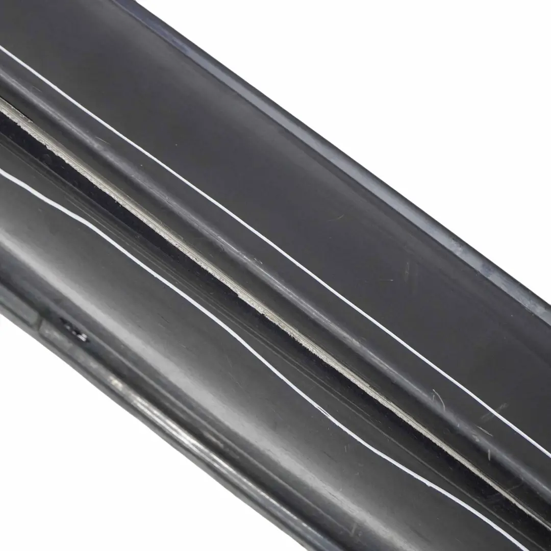 BMW E60 E61 Side Skirt M5 M Sport Door Sill Cover Right O/S Monacoblau - A35