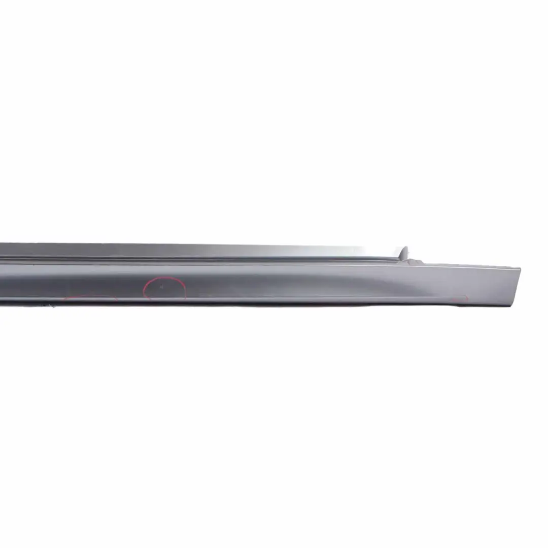 BMW E60 E61 M Sport Door Sill Cover Skirt Right O/S Spacegrau Metallic - A52