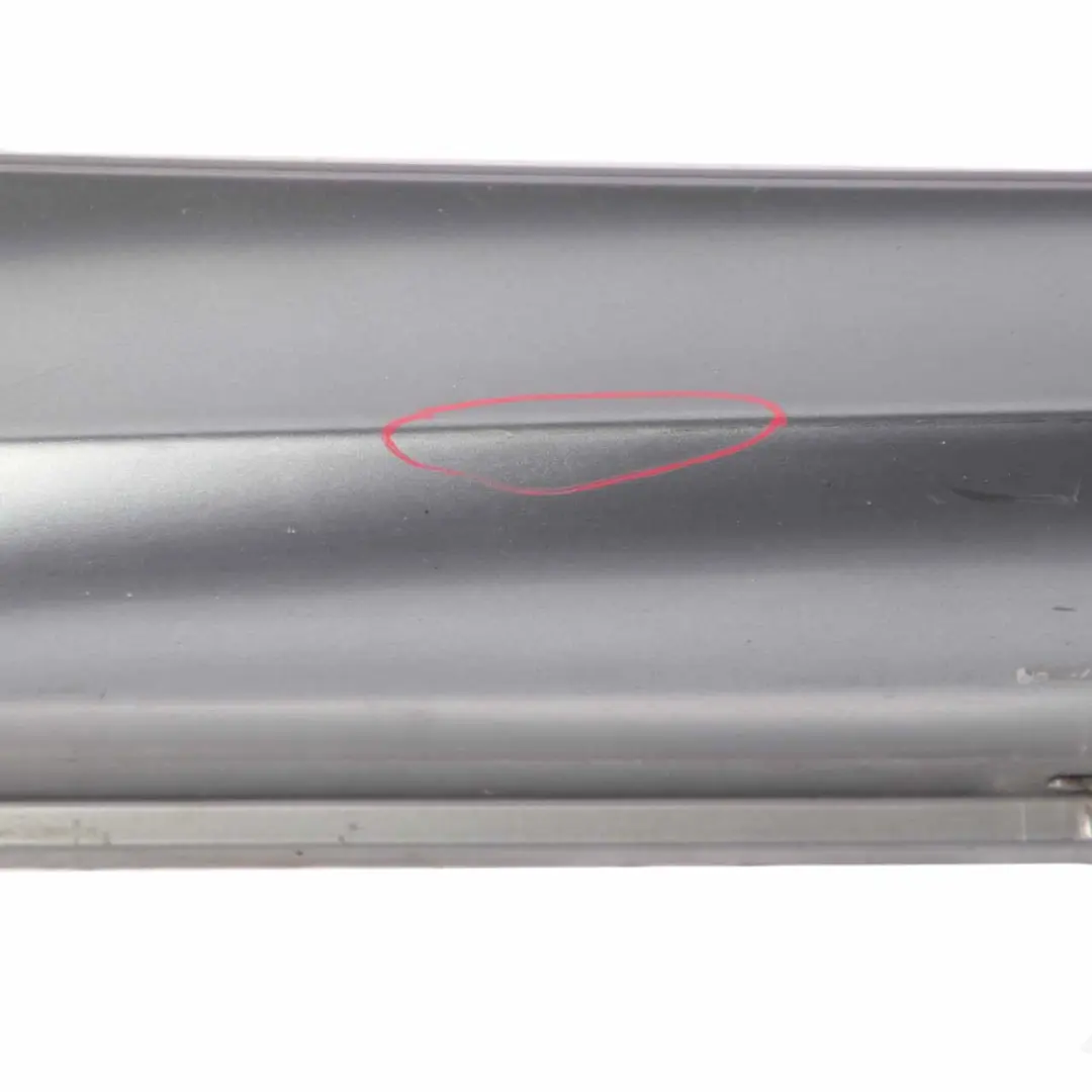 BMW E60 E61 M Sport Door Sill Cover Skirt Right O/S Spacegrau Metallic - A52