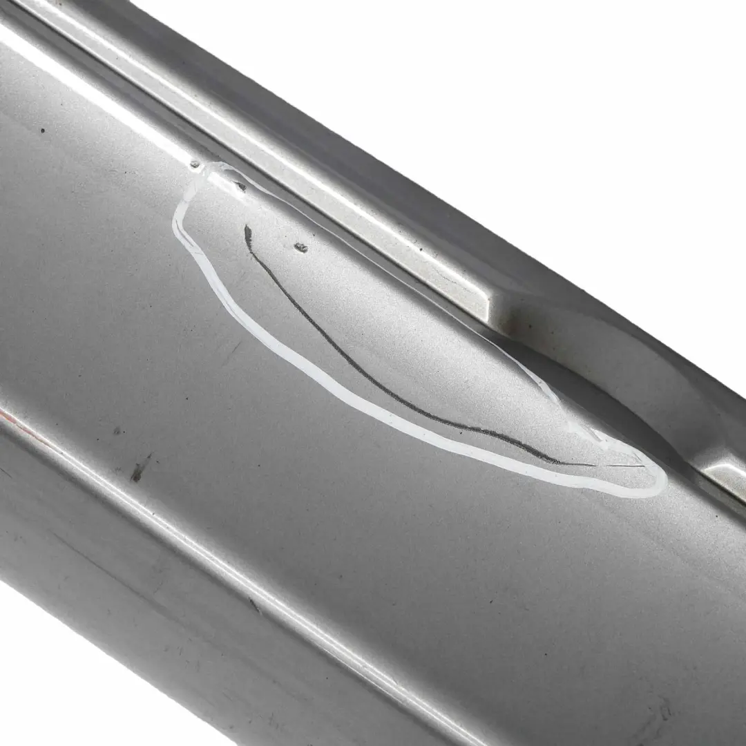 Faldón lateral BMW E60 E61 M5 M Sport Door Sill Cover Right Spacegrau Grey - A52