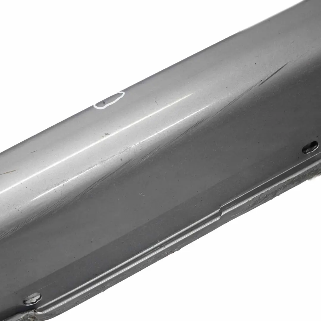 Faldón lateral BMW E60 E61 M5 M Sport Door Sill Cover Right Spacegrau Grey - A52