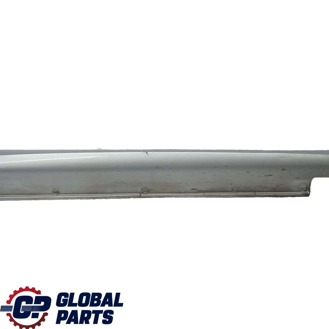 BMW 5 E60 E61 M5 M Sport Door Sill Cover Skirt Right O/S Silverstone II - A29