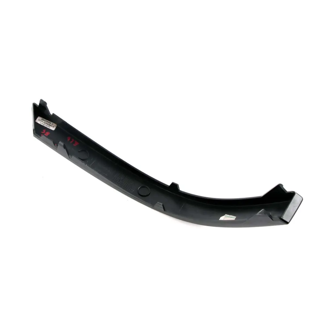 BMW E65 E66 Bumper Guard Strip Rear Right O/S Black Sapphire Metallic 475