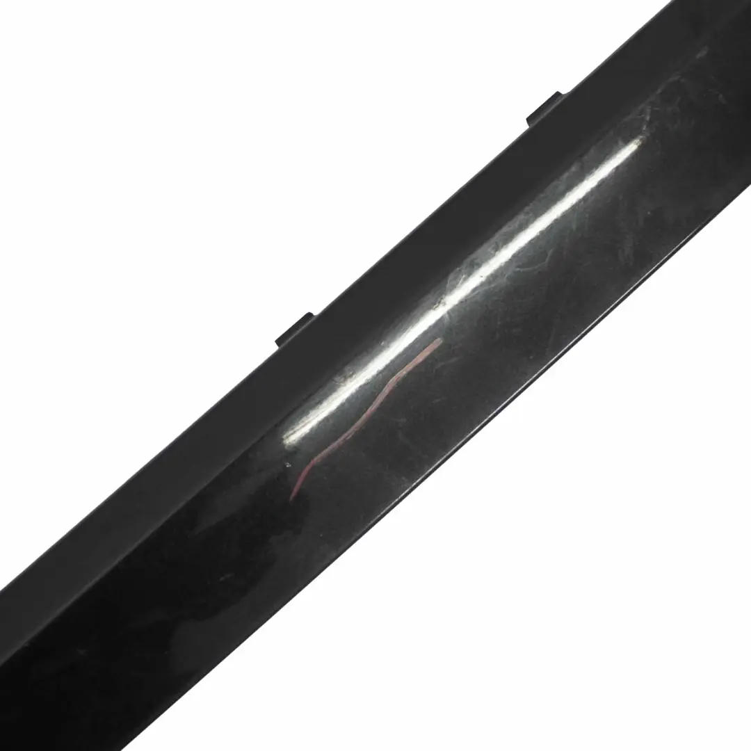 BMW E65 E66 Bumper Strip Guard Rear Centre Trim Black Sapphire Metallic 475