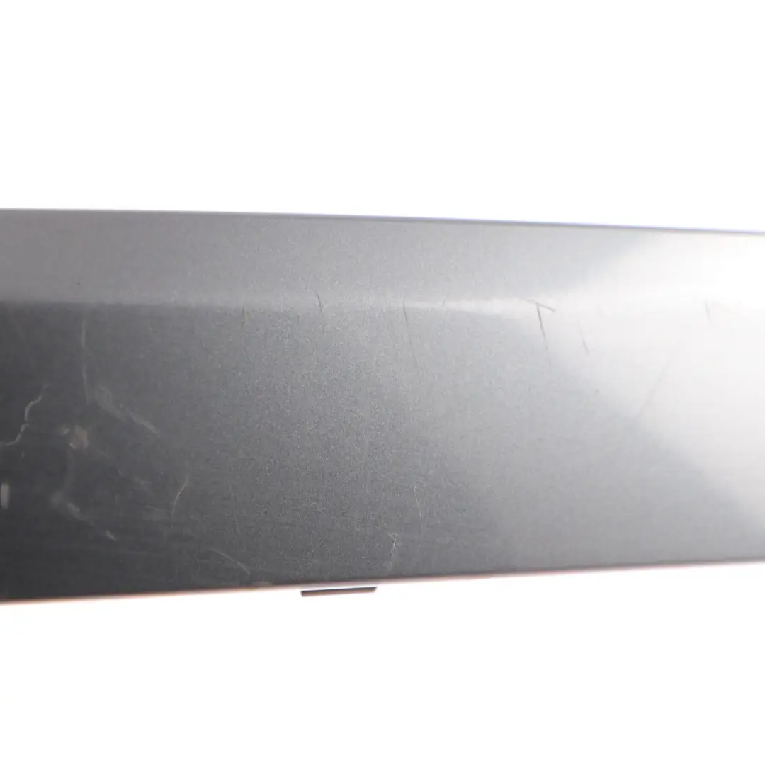 BMW E65 Bumper Strip Guard Rear Right O/S Moulding Titan Grey - A36 7135606