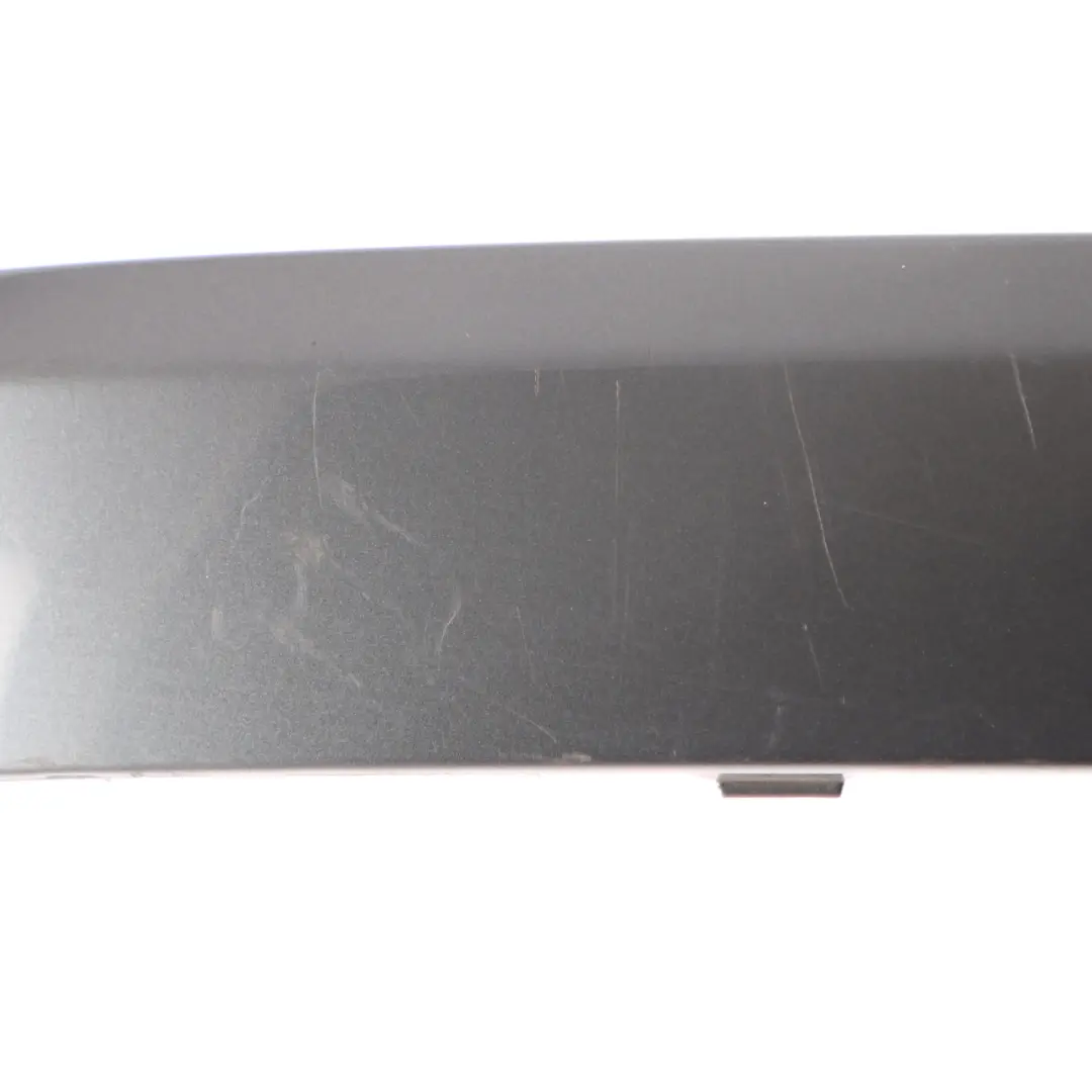 BMW E65 Bumper Strip Guard Rear Right O/S Moulding Titan Grey - A36 7135606