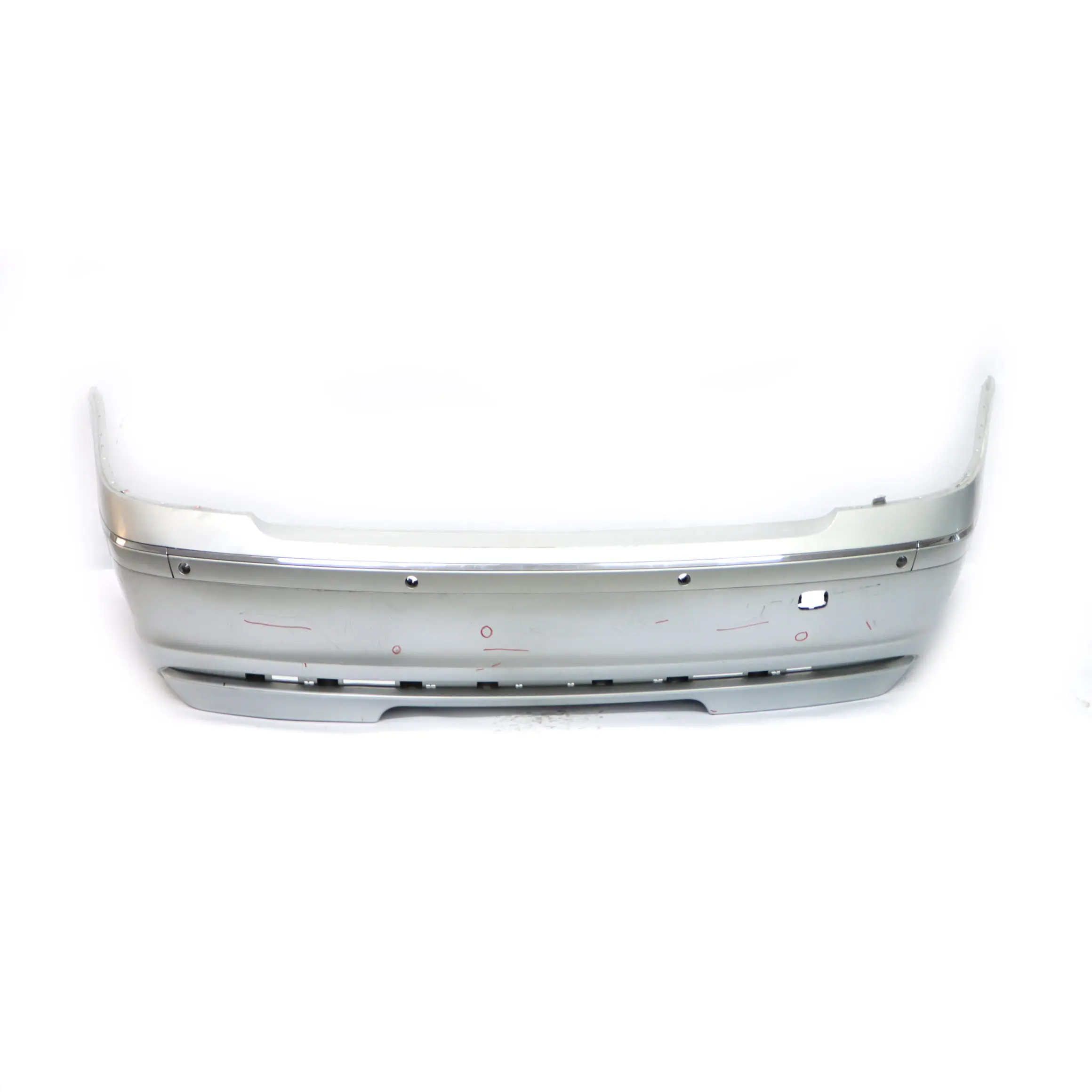 Rear Bumper BMW E65 E66 E67 Trim Panel Covering Titansilber Titan Silver - 354