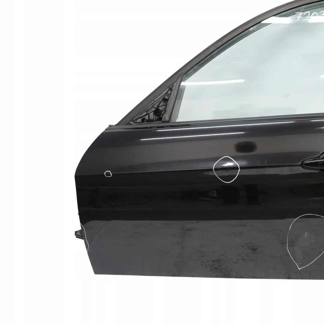 BMW 3 Series E90 E91 1 Door Front Left N/S Schwarz 2 Black - 668