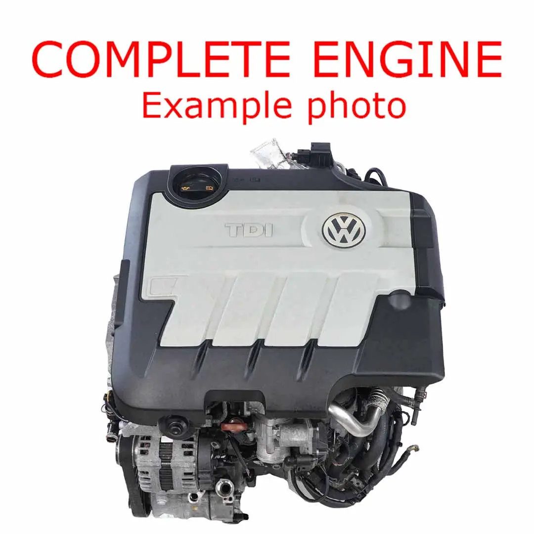 VW Golf 6 Passat B6 Tiguan 2.0 TDI CBAB Bare Engine 140HP 79k miles, WARRANTY