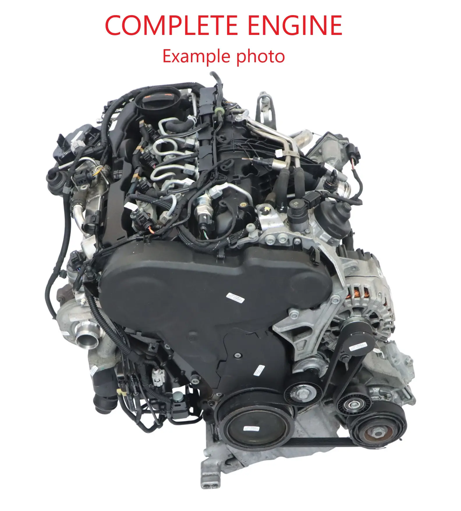 Audi A4 B8 A5 8T A6 C7 Q5 8R 2.0 TDI Bare Engine CGLC 177HP 99k miles, WARRANTY