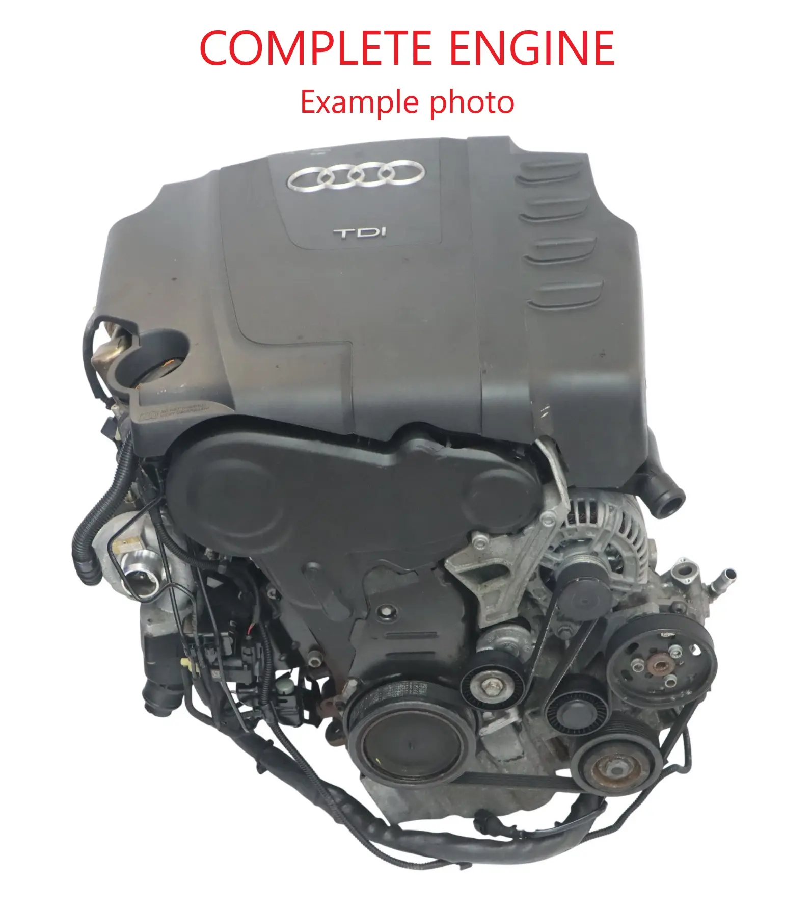 Audi A4 B8 A5 8T A6 C6 Q5 8R 2.0 TDI Bare Engine CAHA 170HP 99k miles, WARRANTY