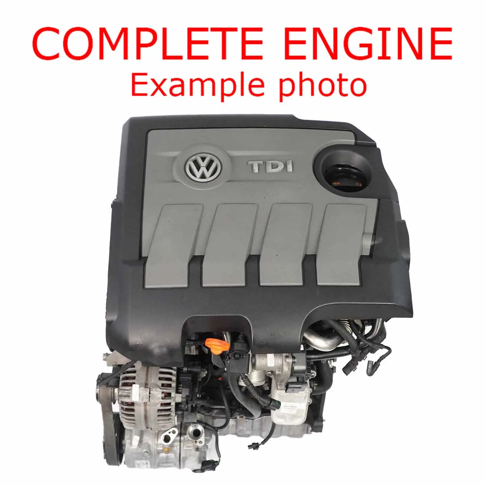 VW Volkswagen Golf 6 Touran Polo  Audi A3 1.6 TDI 90HP Bare Engine CAYB WARRANTY