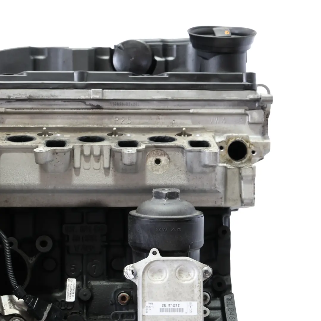 Bare Engine CGLB 170HP with 99k miles, WARRANTY Audi Q5 8R 2.0 TDI Quattro - SKU 03L100091C - Part number 03L100091C