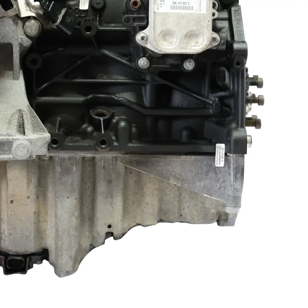 Bare Engine CGLB 170HP with 99k miles, WARRANTY Audi Q5 8R 2.0 TDI Quattro - SKU 03L100091C - Part number 03L100091C