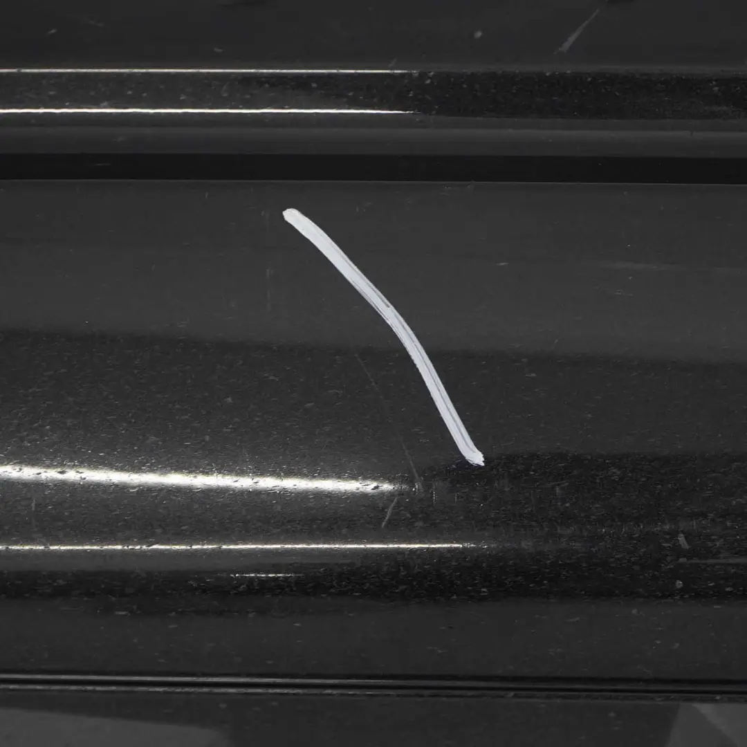 BMW X3 E83 Side Skirt M Sport Sill Cover Left N/S Black Sapphire Metallic - 475