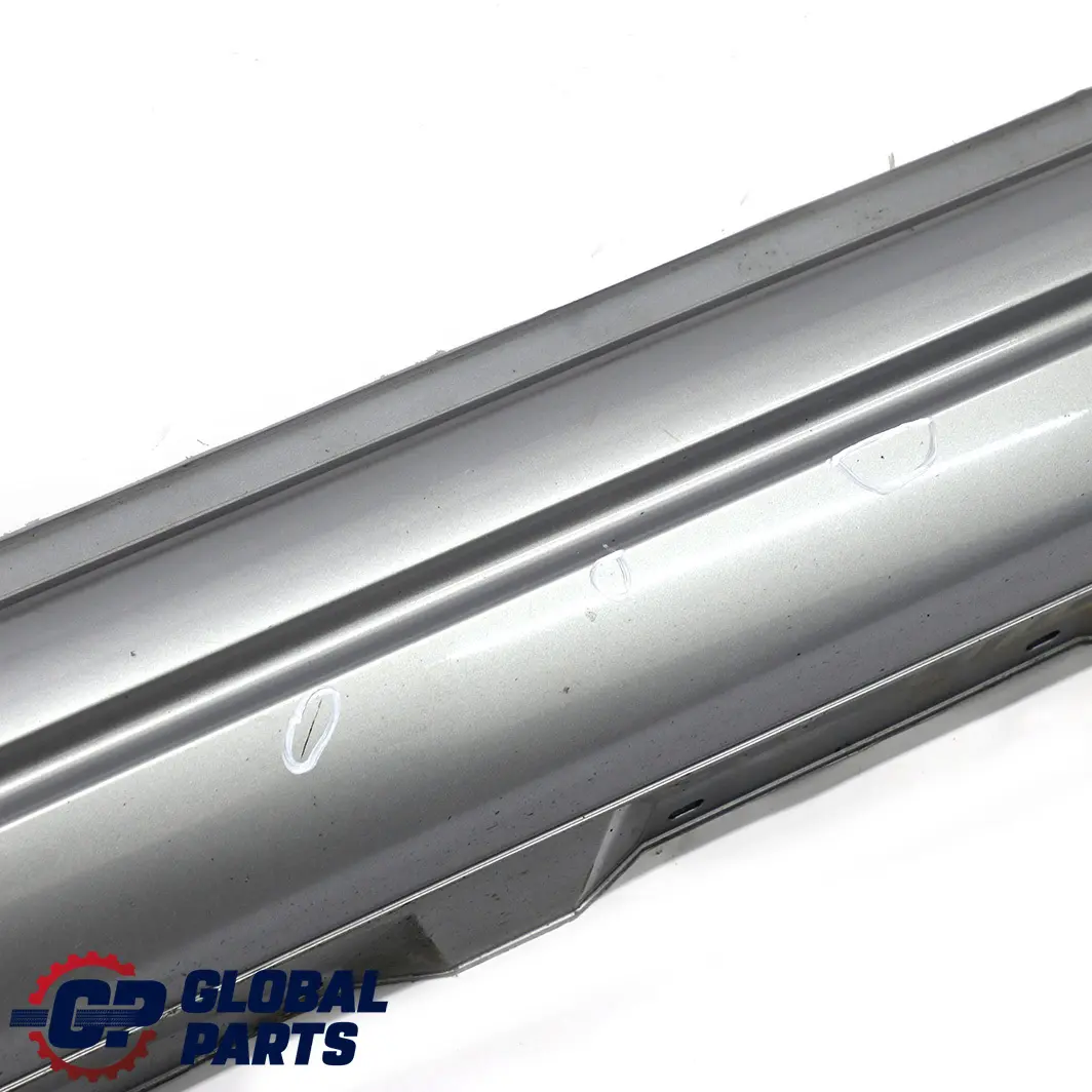 BMW X3 E83 1 M Sport Door Sill Cover Skirt Left N/S Silbergrau Grey - A08