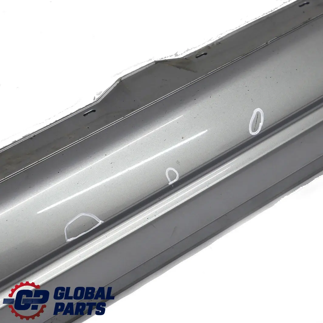 BMW X3 E83 1 M Sport Door Sill Cover Skirt Left N/S Silbergrau Grey - A08