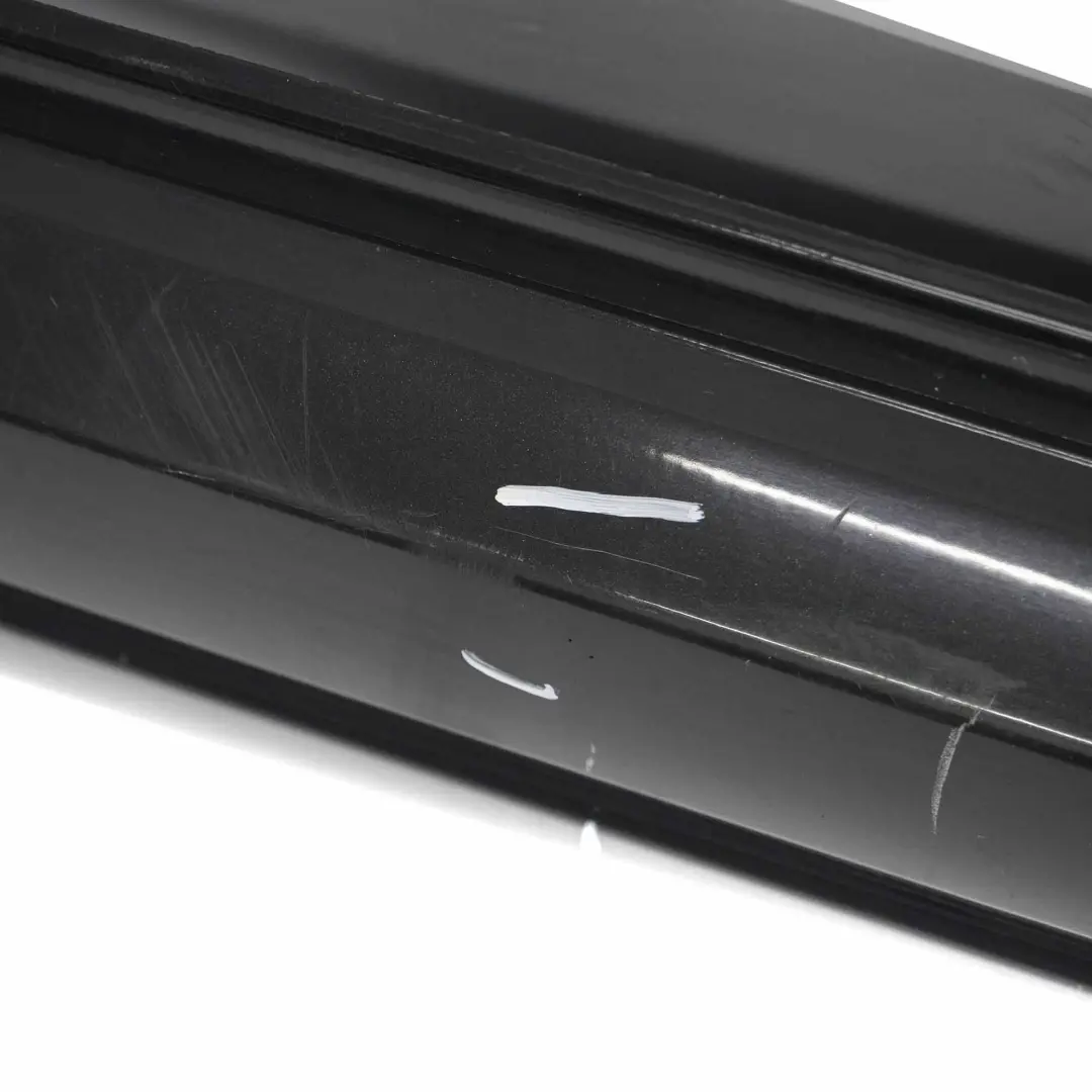 Side Skirt BMW X3 E83 M Sport Door Sill Cover Right O/S Black Sapphire - 475