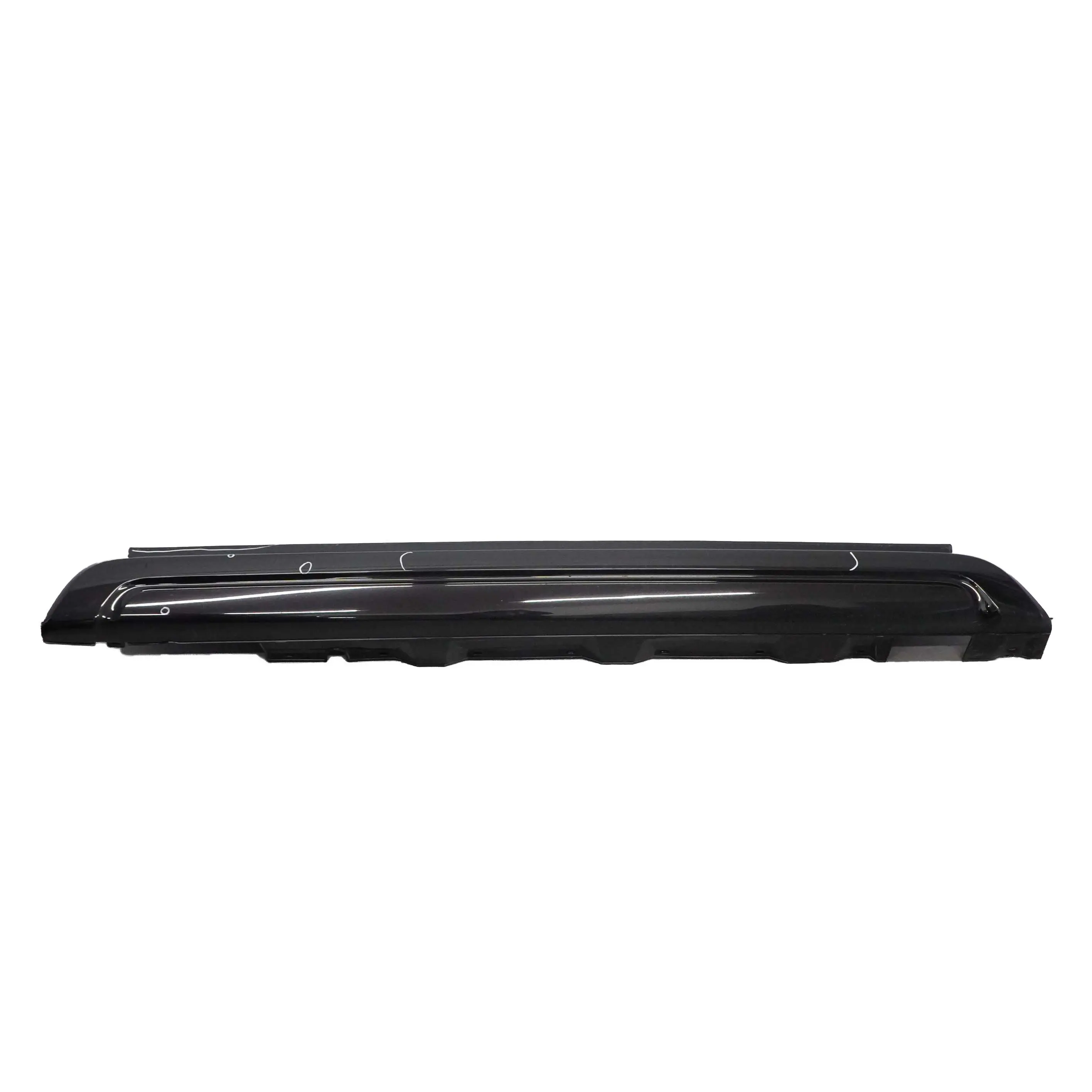 Side Skirt BMW X3 E83 M Sport Door Sill Cover Right O/S Rubinschwarz Black - S23