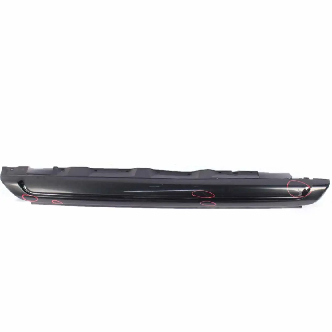 Side Skirt BMW X3 E83 M Sport Door Sill Cover Right O/S Schwarz 2 Black - 668