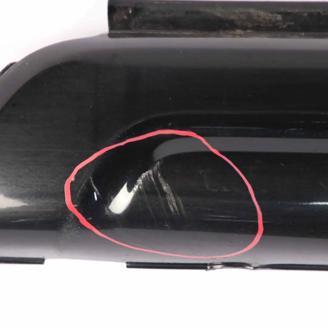 Side Skirt BMW X3 E83 M Sport Door Sill Cover Right O/S Schwarz 2 Black - 668