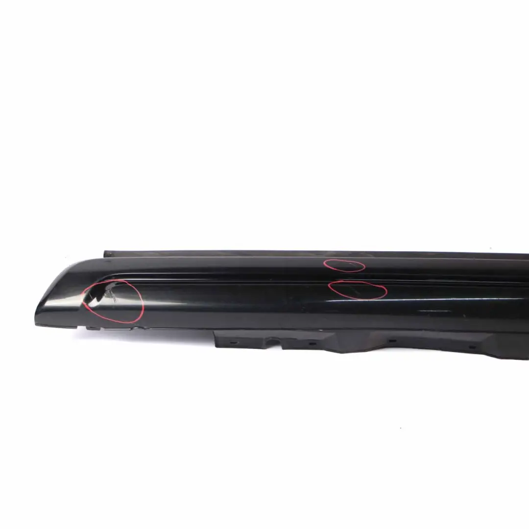 Side Skirt BMW X3 E83 M Sport Door Sill Cover Right O/S Schwarz 2 Black - 668